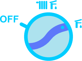 posizione manopola caldaia per l'estate
